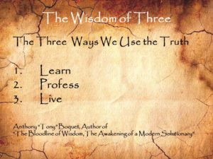 The Wisdom of Three Uses of Truth